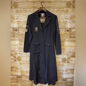 Double D Ranch trench coat size S